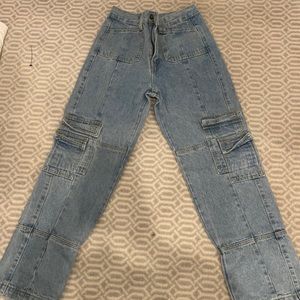 Jean Cargo Pants